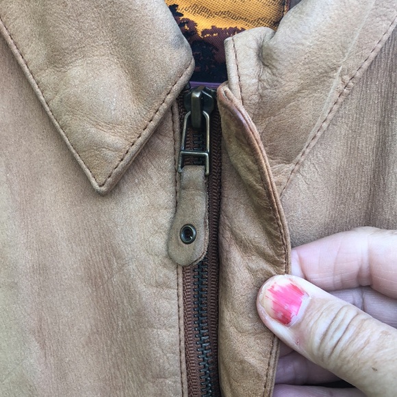 OutBrook Vintage Leather Jacket - Picture 4 of 14